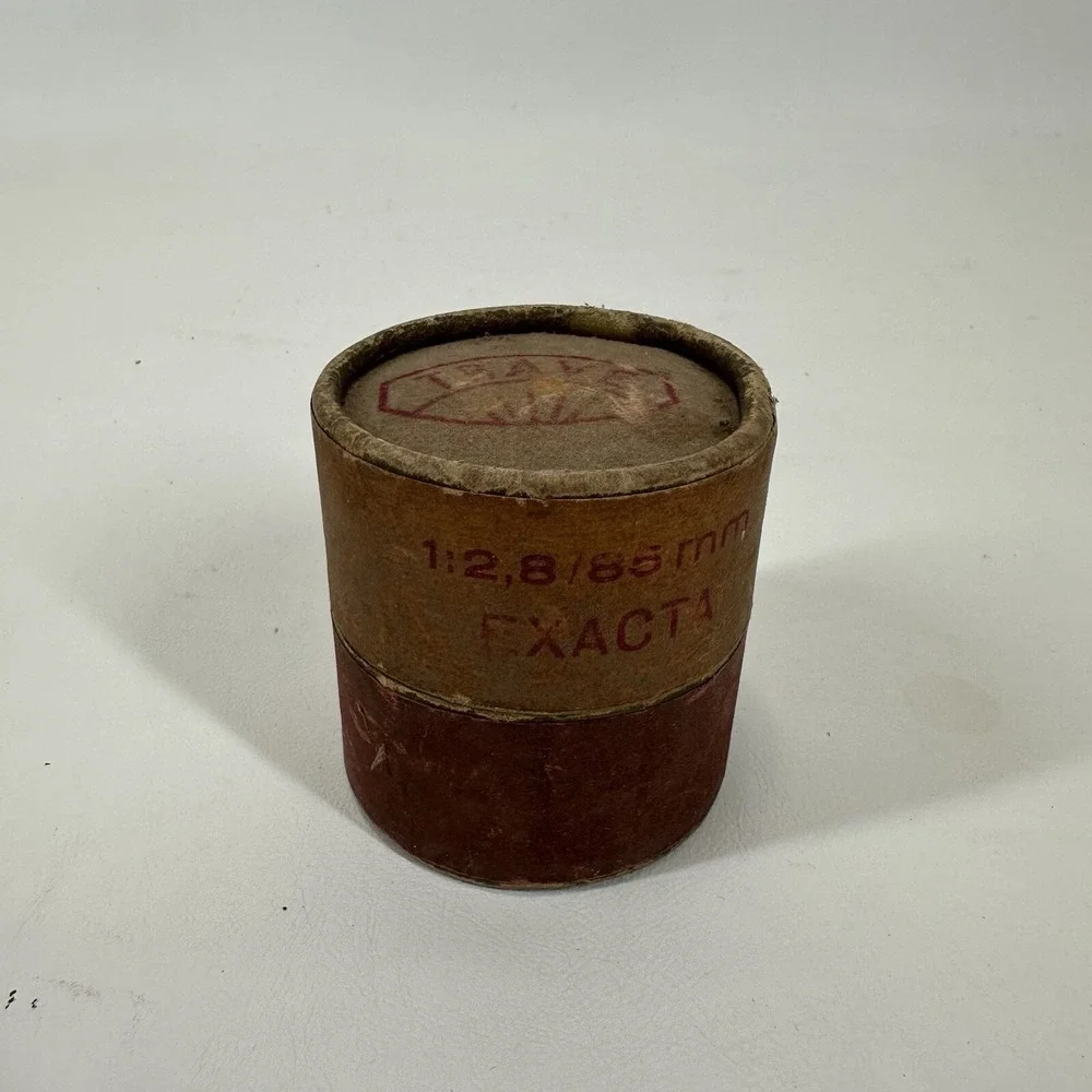 A.‎ Schacht Munchen Travenar 85mm F2.8 Lens Exacta Mount With Case